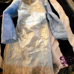 Disney Frozen 2 Elsa Dress Costume  4-6x